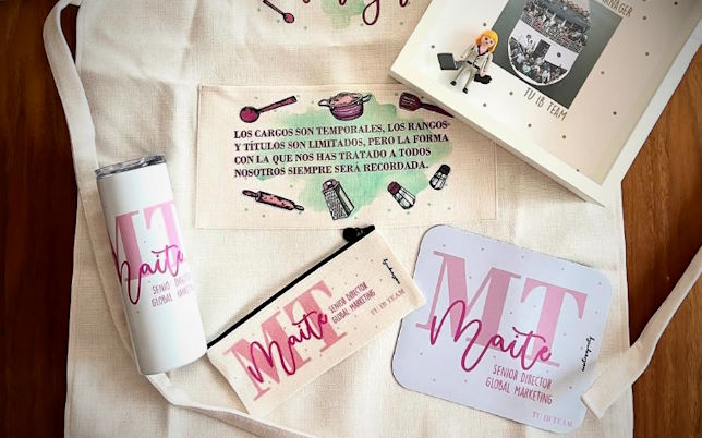 Pack de regalo personalizado con nombre y frase – Regalo ideal para papás o mamás – Colmenar Viejo